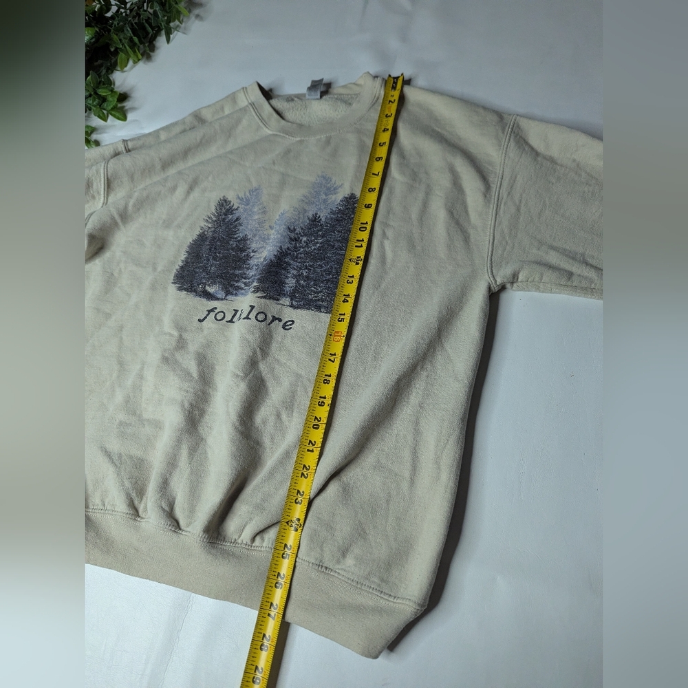 Taylor Swift Folklore Gilden Tree Crewneck Sweatshirt Size Large - Picture 8 of 10